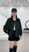 2023 New women's autumn and winter long-sleeved knitted cardigan, green and fashionable. You'll regret it if you don't buy it! Limited-time flash sale! Free gifts are waiting for you to claim! Specification image